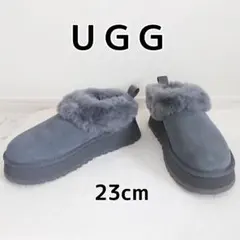 UGG TAZZELLE グレー 23cm 美品 ムートン ブーツのサムネイル