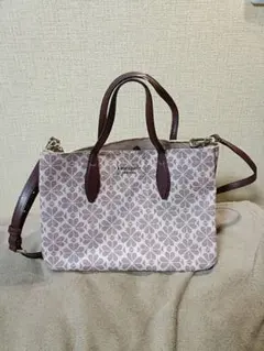kate spade 花柄ハンドバッグ