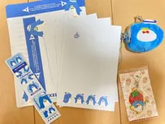 サンリオ タキシードサム レターセット ポーチ ミニがま口 キーホルダー