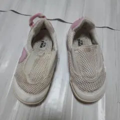 IFME 上履き 16.0cm ホワイト/ピンク