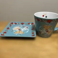 新品未使用　ディズニー　スーベニア　マグカップ&プレート