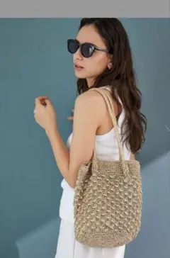 green label relaxing メタリックトートバッグのサムネイル