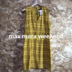 【 7207番】max mara weekend ワンピース　ノースリーブ