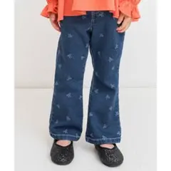 ブリーズ　ソウガラフレアエブリパンツ 10分丈 （デニム）