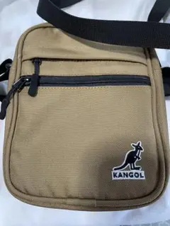 KANGOL ブラウン ショルダーバッグ