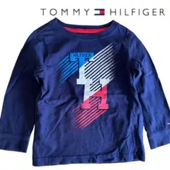 TOMMY HILFIGER 長袖カットソー 2T ネイビー