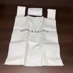 DEAN & DELUCA 折りたたみエコバッグ ホワイト