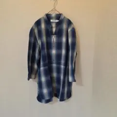 nonnative ノンネイティブ ジップアップ プルオーバー チェックシャツ1のサムネイル