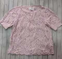 JILLSTUART レース 半袖 トップス ピンク Mのサムネイル