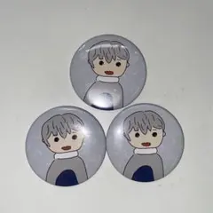 カラフルピーチ　ヒロ　缶バッチ　直筆缶バッチ