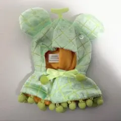 ディズニー　シークレットポンチョ　メロン　緑