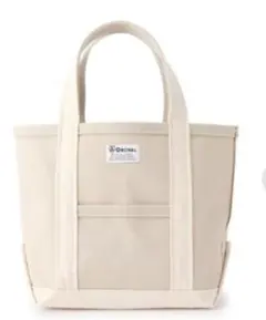 【新品、未使用】ORCIVALサンドベージュ キャンバストートバッグ