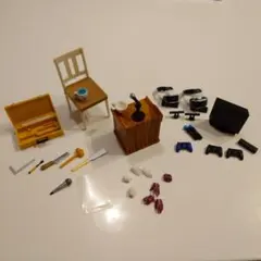 マイク・工具類・バンダイ PS4ミニチュアセット