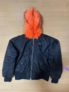 X-girlxYURINO HOODED MA-1