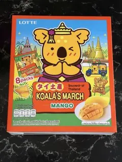 LOTTE タイ限定コアラのマーチマンゴー又はチョコバナナどちらかお選びくださいのサムネイル