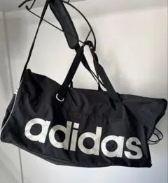 【大容量 約55L】adidas 2WAY ボストンバッグ ダッフルバッグ黒