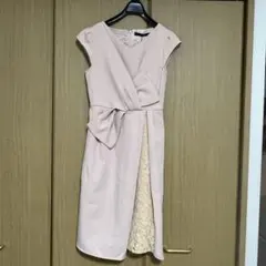 ドレス パーティ 結婚式 レース リボン　ROYALPARTY お呼ばれ　韓国