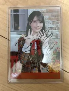 イコラブ　生写真　佐々木舞香　直筆　ラブソングに襲われる 歌唱衣装