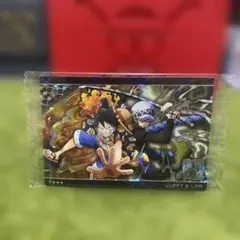 ワンピースウエハース　GR 海賊同盟ルフィ&ロー