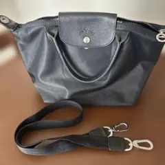 ロンシャン ル プリアージュ トートバッグ S ブラック