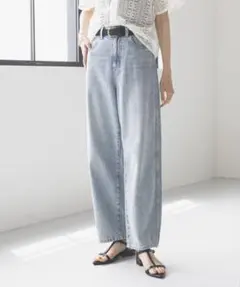 【sayu様専用】GOODデニムバギーパンツ XS ライトブルー