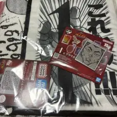 一番くじ 刃牙 巨大なる鼓動 E賞 ブランケット &アクリルマグネット