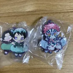 鬼滅の刃 キャラばんちょうこう ラバーマスコット 2種セット
