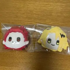 僕のヒーローアカデミア フェイスぬいぐるみキーホルダー 2点セット