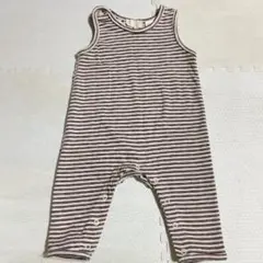 Zaramini 男の子　リバーシブルロンパース サロペット　70