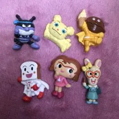 レア含むアンパンマンくっつくんです　6個セット