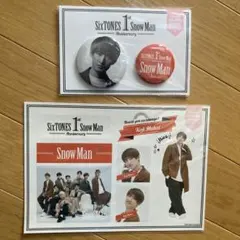 1st Anniversary/ステッカー、缶バッチセット