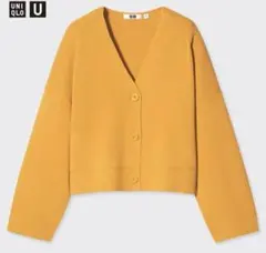 UNIQLO ミラノリブVネックカーディガン M