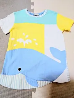 189*ベイビーチアー　くじらTシャツのサムネイル