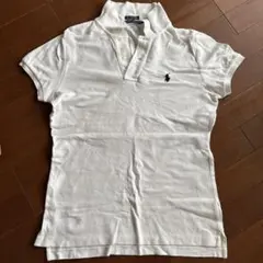 Ralph Lauren The Skinny Polo ホワイト　Lサイズ