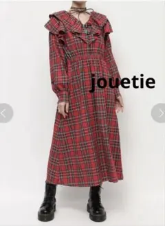 赤 ロングワンピース