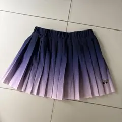 ヨネックス 2026SS新作プリーツスコート グラデーション ダーク