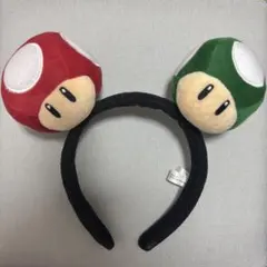 USJ ユニバ　マリオ　きのこ　カチューシャ