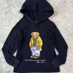 ✨極美品✨ポロラルフローレン パーカー ポロベア プリント プルオーバー 120
