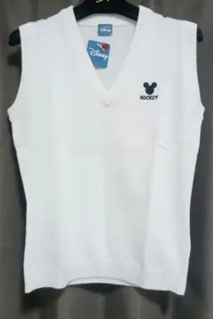 お値下げ♪　〇Disney Mickey Mouse Vネックニットベスト