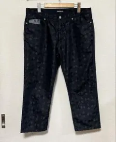 セマンティックデザイン　ダイヤモンドチェック　立体裁断　クロップド　パンツ　XLのサムネイル