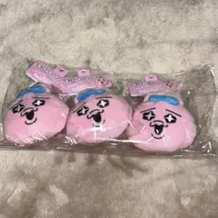 おぱんちゅうさぎ　カラビナ付きぬいぐるみファスナーマスコット　きらきら