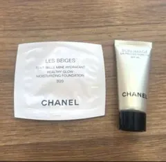 CHANEL LES BEIGES B20 & Sublimage UVサンプル