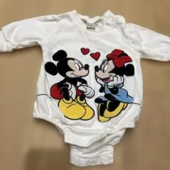 ミッキー ミニー ロンパース 70