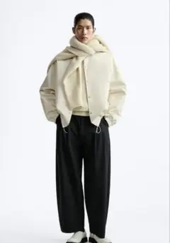 ZARA×スタジオニコルソン　オフホワイト　新品タグ付き