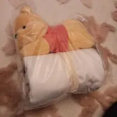 新品 ディズニーストア 春まつりくじ くまのプーさん ぬいぐるみ付きブランケット