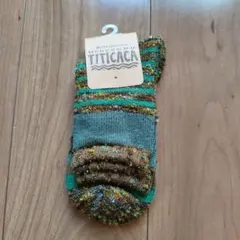 TITICACA チチカカ ボーダー柄ソックスのサムネイル