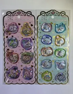 ★24時間以内発送 ちいかわウォーターシール まじかるちいかわ 2枚セット★