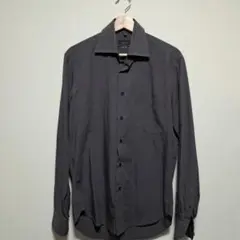 ZARA MAN 長袖シャツ ダークグレー