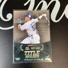 村上宗隆 2022 BBM AVG.318 TITLE HOLDER - メルカリ