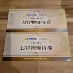 ヤマダ電機株主優待券 10,000円分